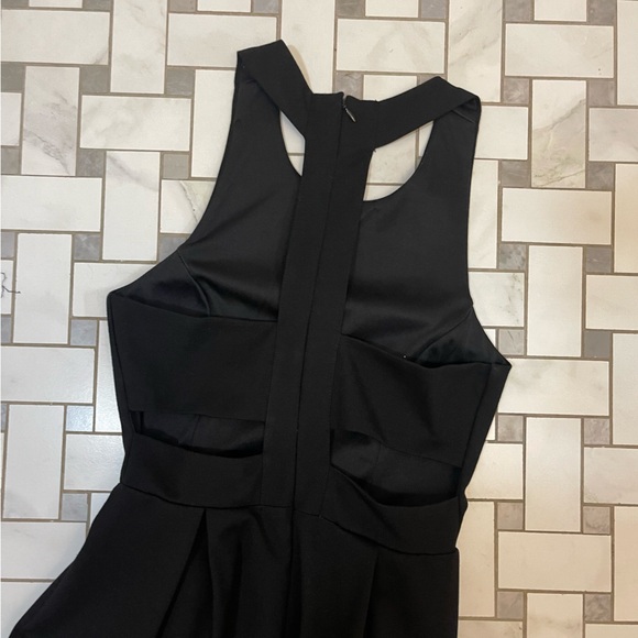 Lulu’s Cutout and About Black Skater Dress - Picture 4 of 5